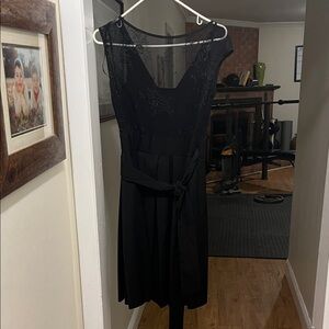 Ralph Lauren Black One Shoulder Dress